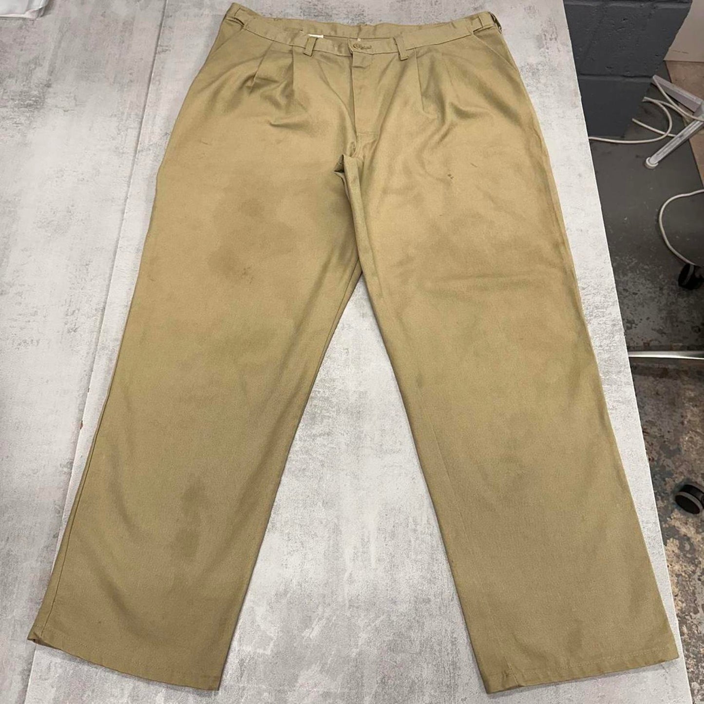 Beige Dickies carpenter pants W38 L30 twill chino style skater pants