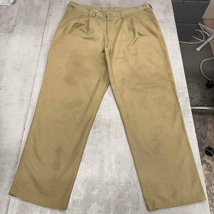 Beige Dickies carpenter pants W38 L30 twill chino style skater pants