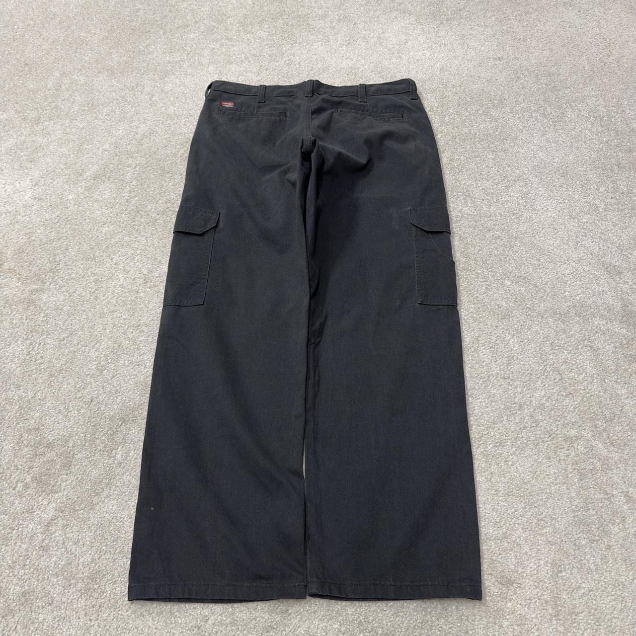 Wrangler cargo pants y2k black W34L30 Loose straight leg skater work pants