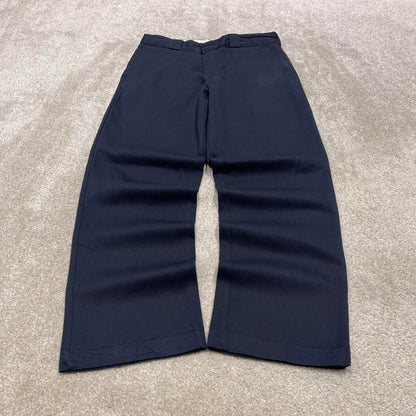Navy Dickies 874 Pants W33L30 original fit twill chino 90s style skater pants