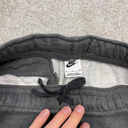 Vintage y2k Nike sweatpants joggers grey Swoosh logo gym drawstring track pants