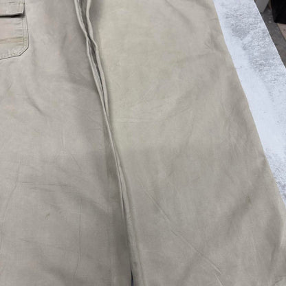 Baggy Wrangler cargo pants W36 L30 beige wide leg y2k skater cargos