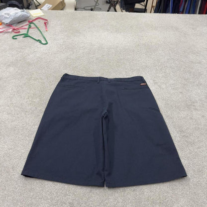 Dickies carpenter shorts long leg navy Twill chino skater style shorts loose long leg
