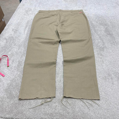 Vintage baggy 90s skater pants Khaki beige Red Kap chino twill style workwear trousers W48L36