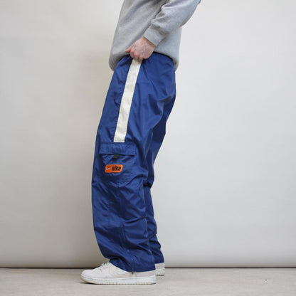 Blue Nike tracksuit bottoms XL (18-20)