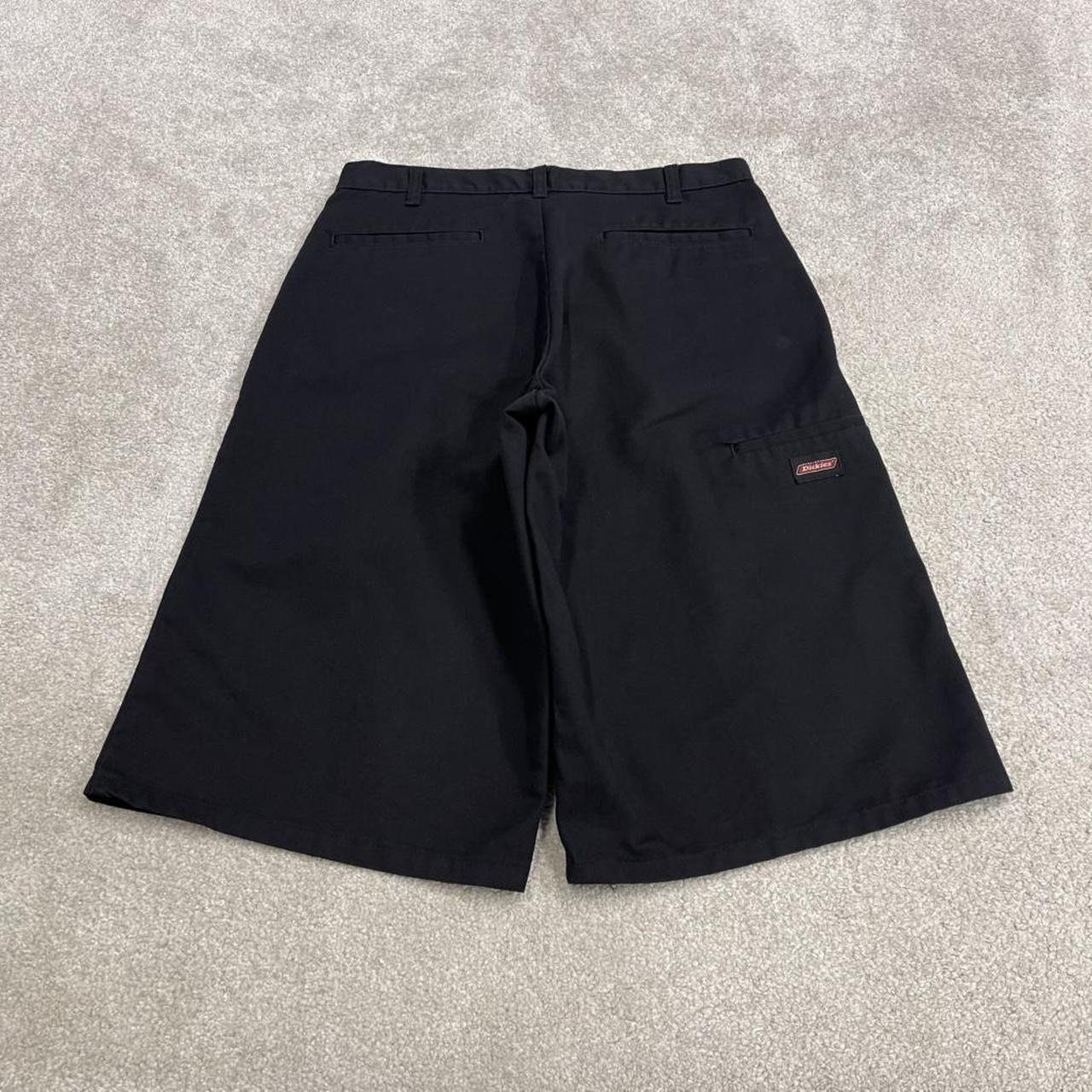 Dickies baggy chink shorts long leg black Twill chino skater surfer style shorts