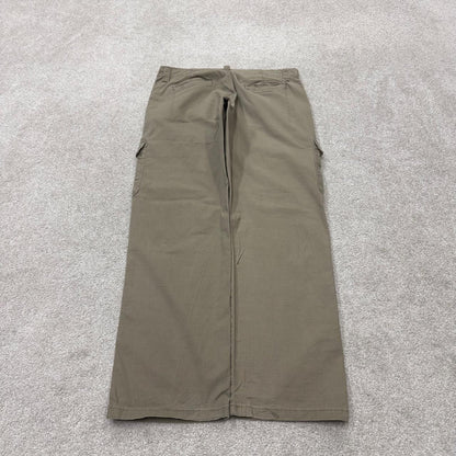 Wrangler cargo pants y2k khaki W32L30 Straight leg relaxed skater work pants