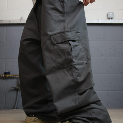 Dickies extra baggy cargo pants y2k grey W44L32 Wide leg skater work pants