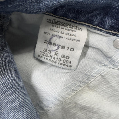 Vintage Lee carpenter jeans loose leg y2k blue Loose straight leg skater utility workwear cargo