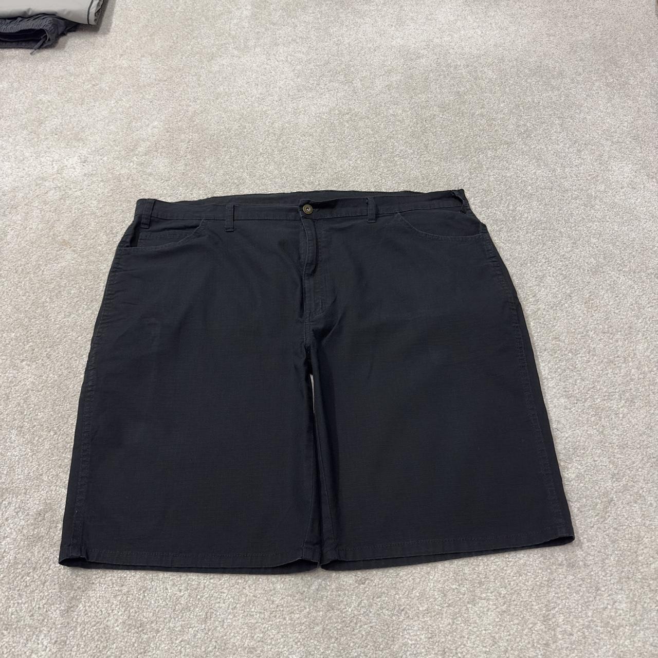 Dickies carpenter shorts Y2K black Lightweight skater style work shorts loose cargo