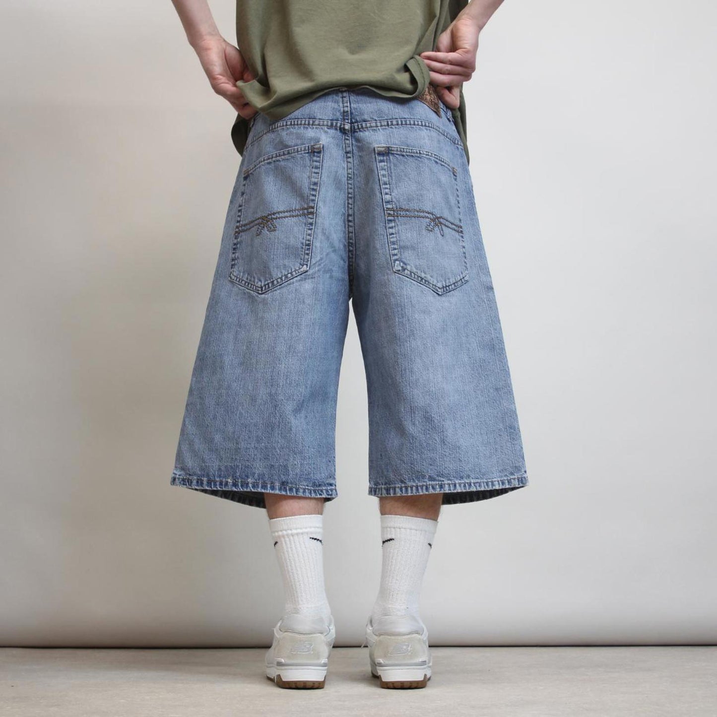 Baggy Ecko Unltd denim shorts W38
