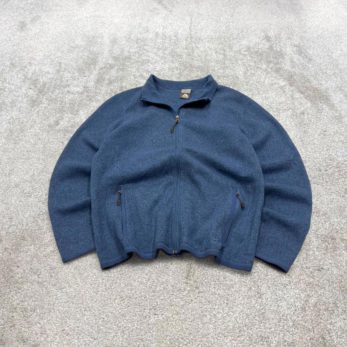 Nike ACG technical fleece XL women's y2k style navy full zip up autumn winter