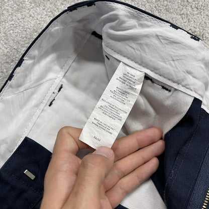 Dickies chino shorts y2k long leg navy Chino style summer work shorts