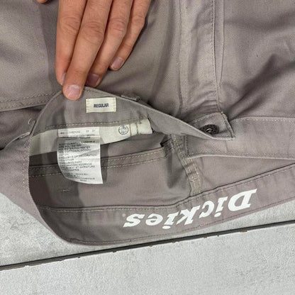 Dickies trousers W36L32 beige grey chino style pants