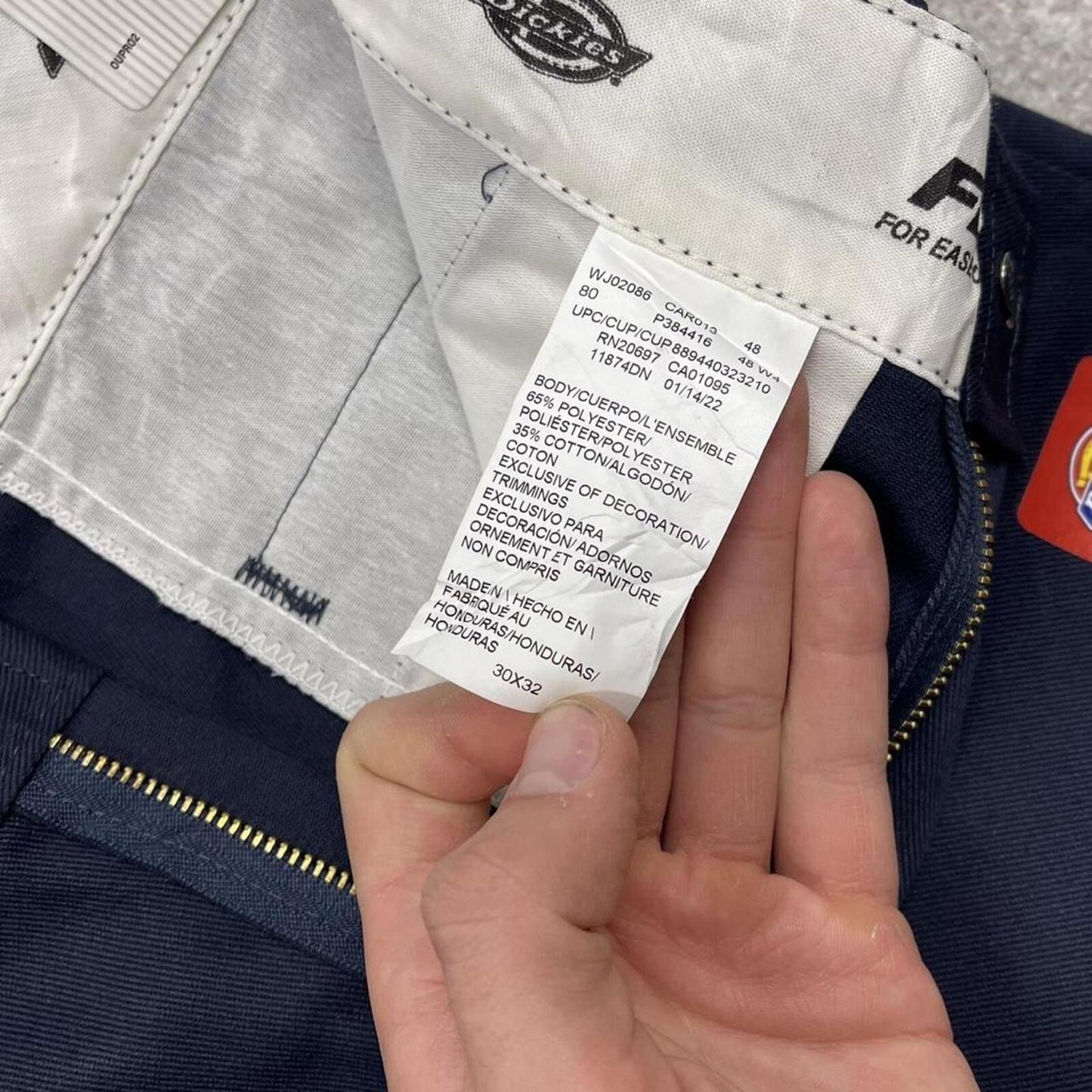 Y2k Dickies 874 work pants 30x32 navy Loose original fit workwear skater trousers