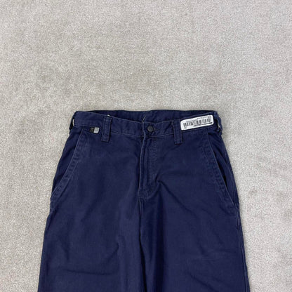 Carhartt FR pants W28 L32 loose navy 90s style skater pants