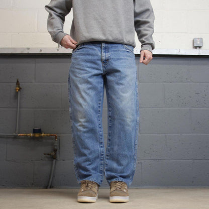 Vintage y2k Dickies jeans blue Straight leg denim skater style pants