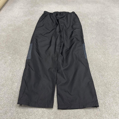 00s baggy Starter tracksuit bottoms black small loose y2k style sportswear track pants gym wear