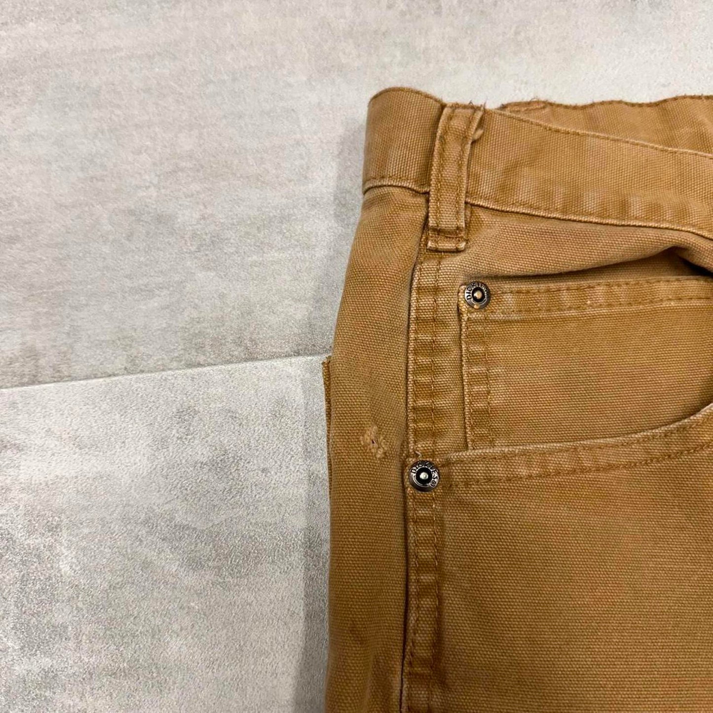 Tan Dickies carpenter jeans W38 L30 loose 90s style skater cargos