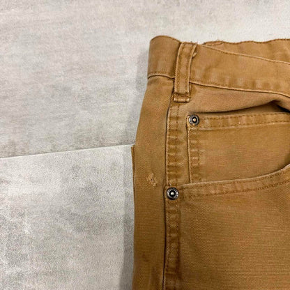 Tan Dickies carpenter jeans W38 L30 loose 90s style skater cargos