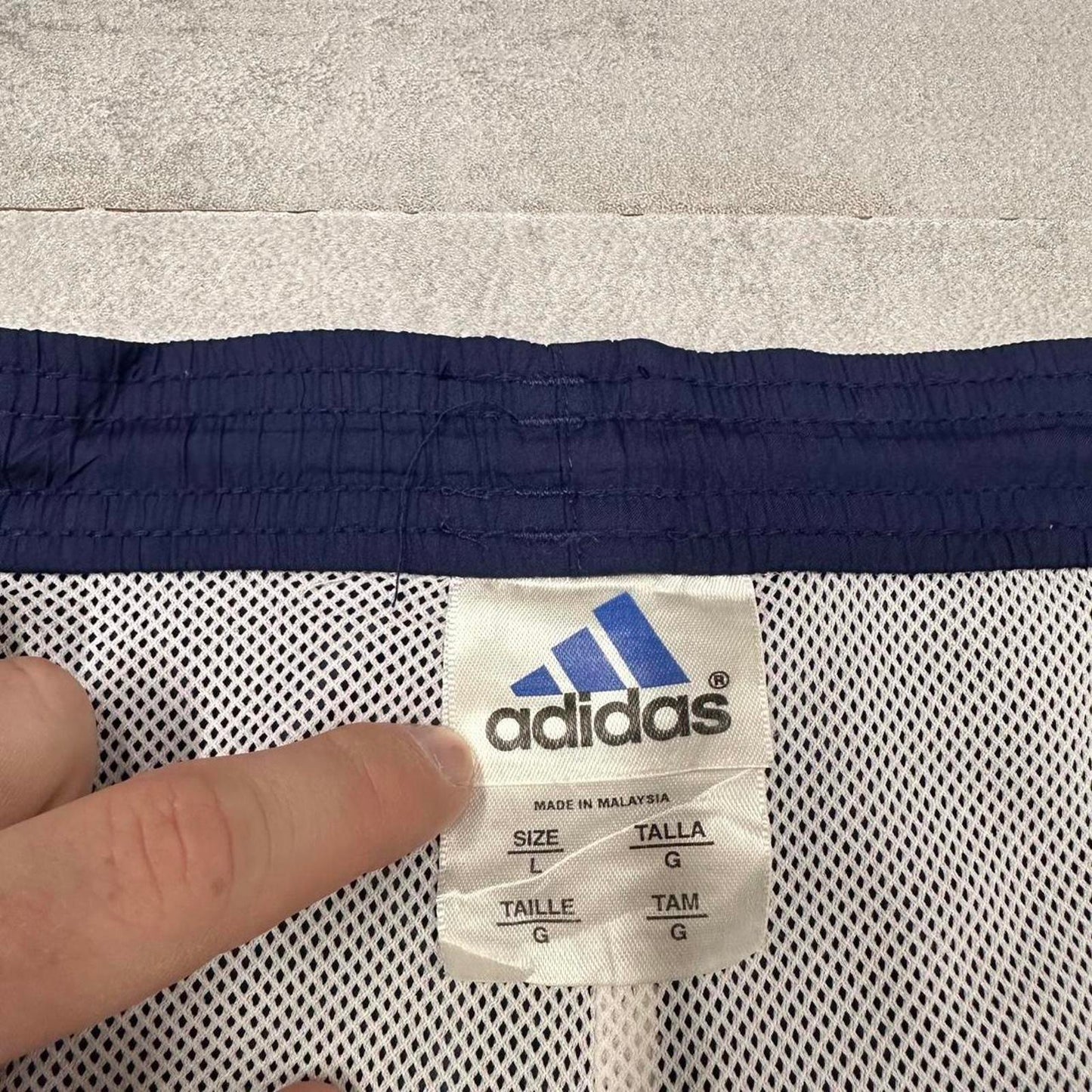 Baggy Navy Adidas Trackies L