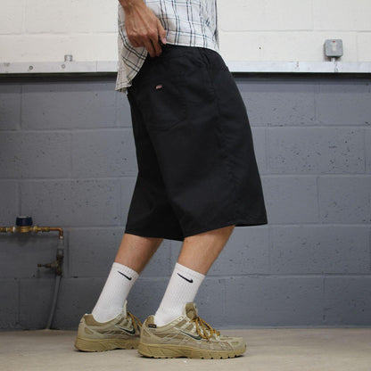 Dickies chino shorts y2k black Loose leg skater / surf shorts festival