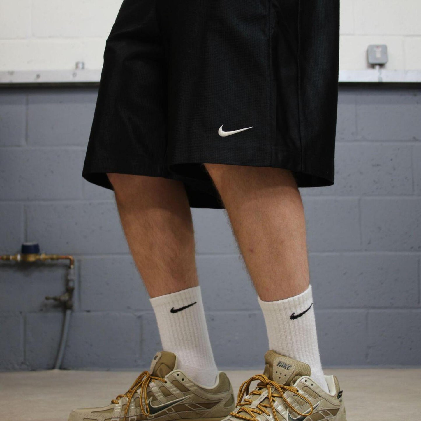 Nike basketball sports shorts y2k black Causal style comfy loose floaty summer gym shorts
