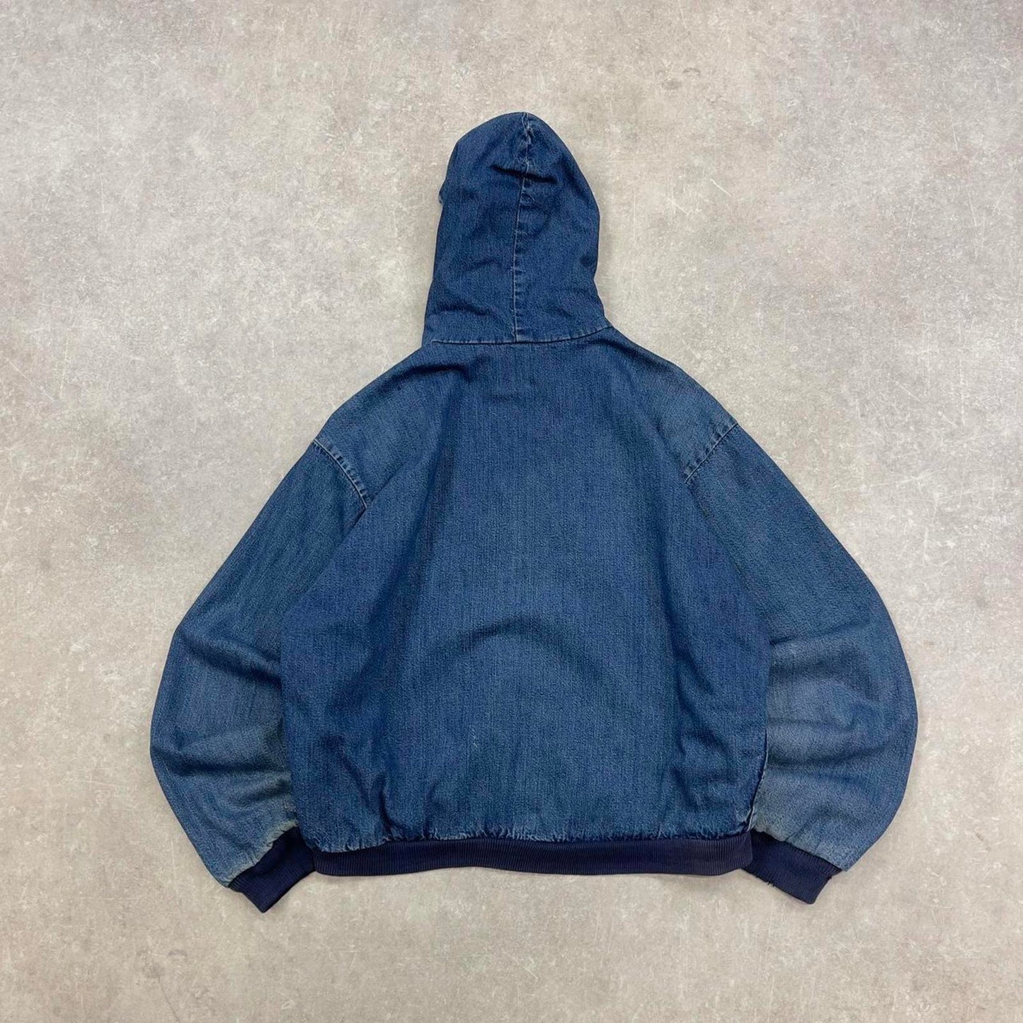 Vintage denim Carhartt active jacket cropped XS 1960s/70s blue denim active