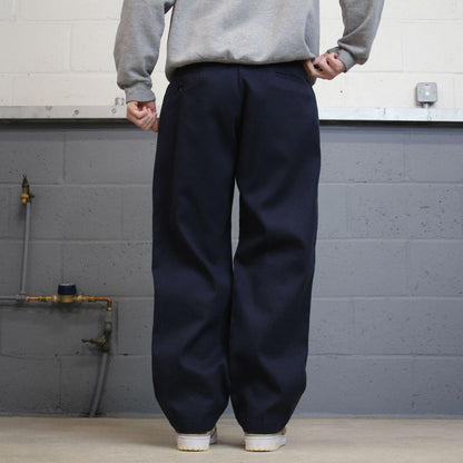 Y2K Dickies 874 work pants skater style navy Loose straight leg flex chino style trousers