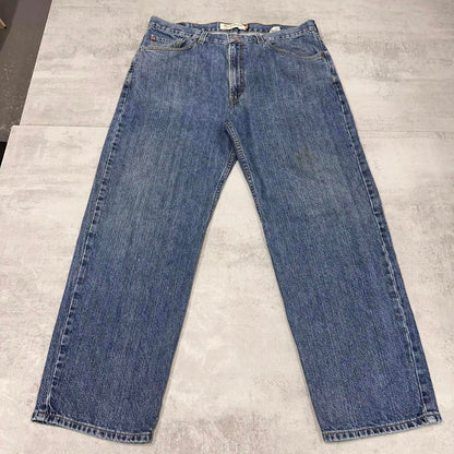 Blue baggy Levi's 550 jeans W38L30 loose denim