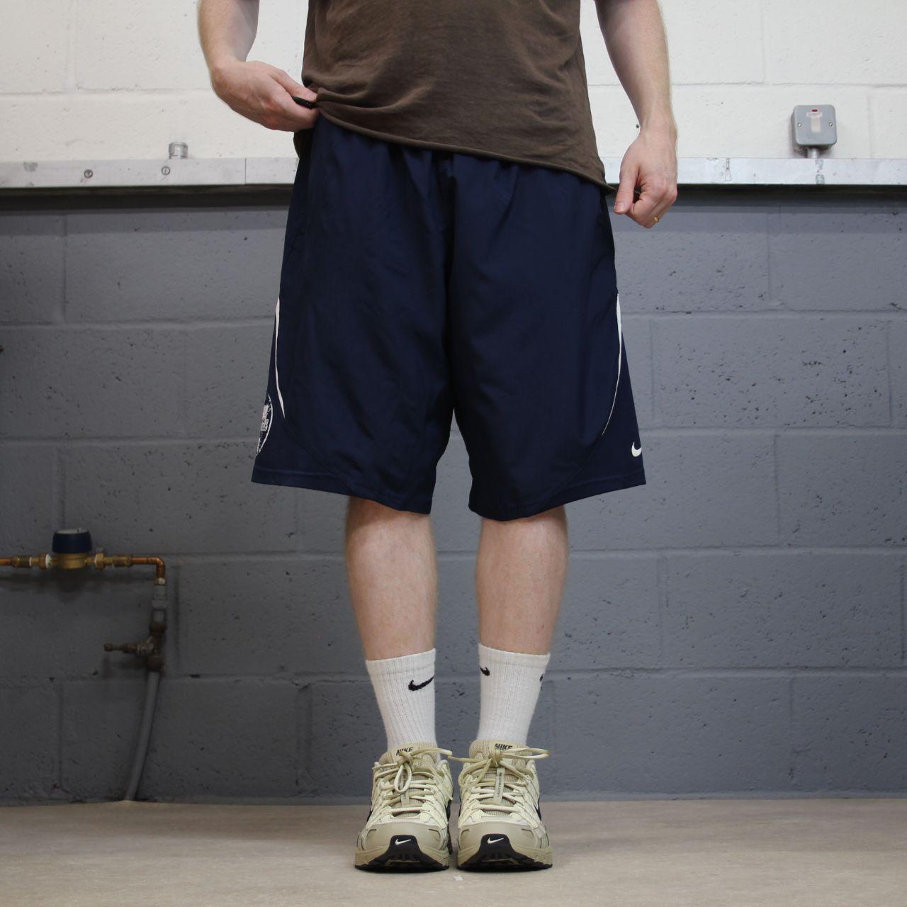 Nike sports shorts y2k dri-fit navy Casual Baseball comfy loose floaty summer gym shorts
