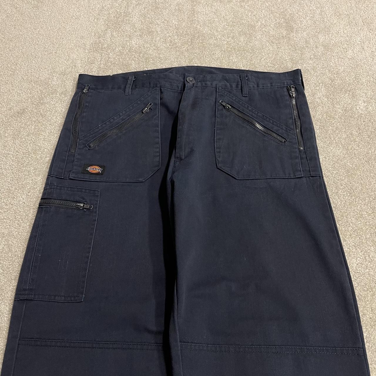Dickies double knee works pants navy W38L30 Loose chino utility skate cargo work trousers