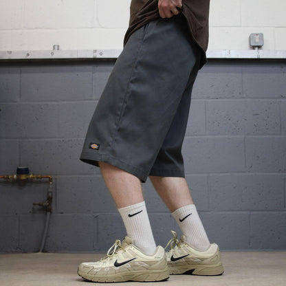 Dickies baggy chino shorts y2k carpenter grey Chino skater surf shorts loose fit festival