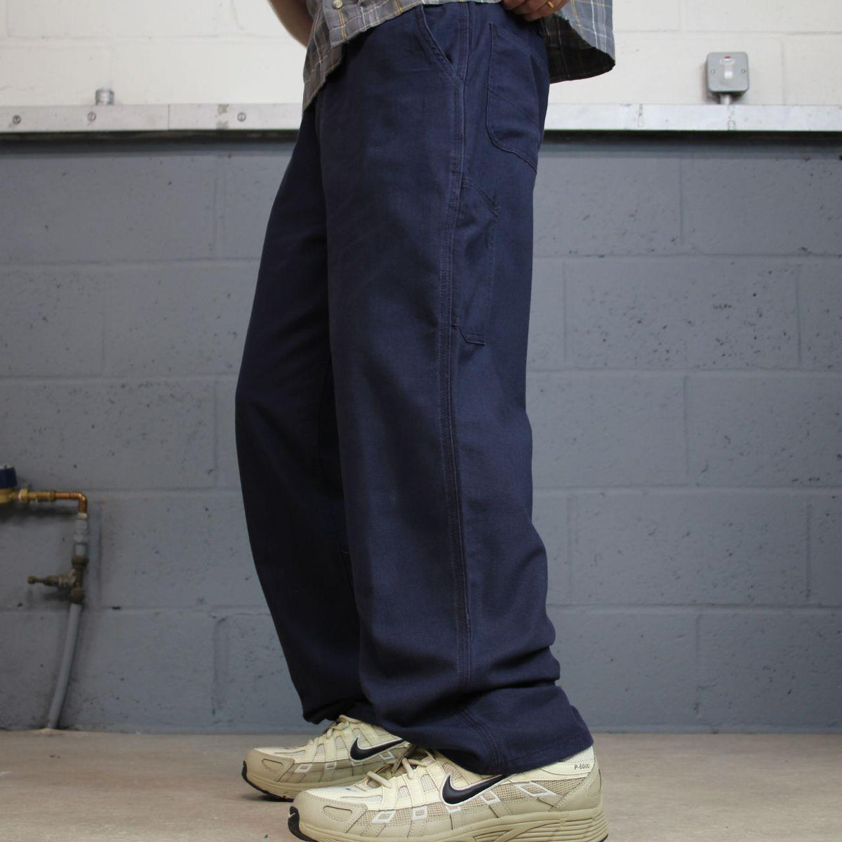 Carhartt carpenter pants navy y2k Loose leg skater style workwear pants