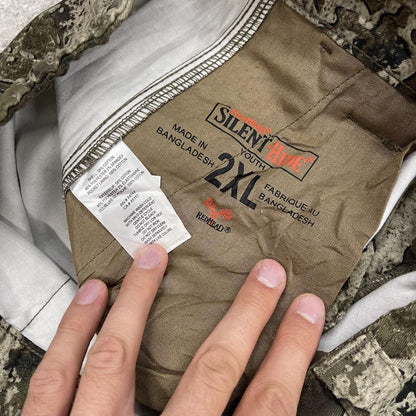 Camo cargo pants y2k utility green loose straight fit Red Head Strata camouflage combat cargos