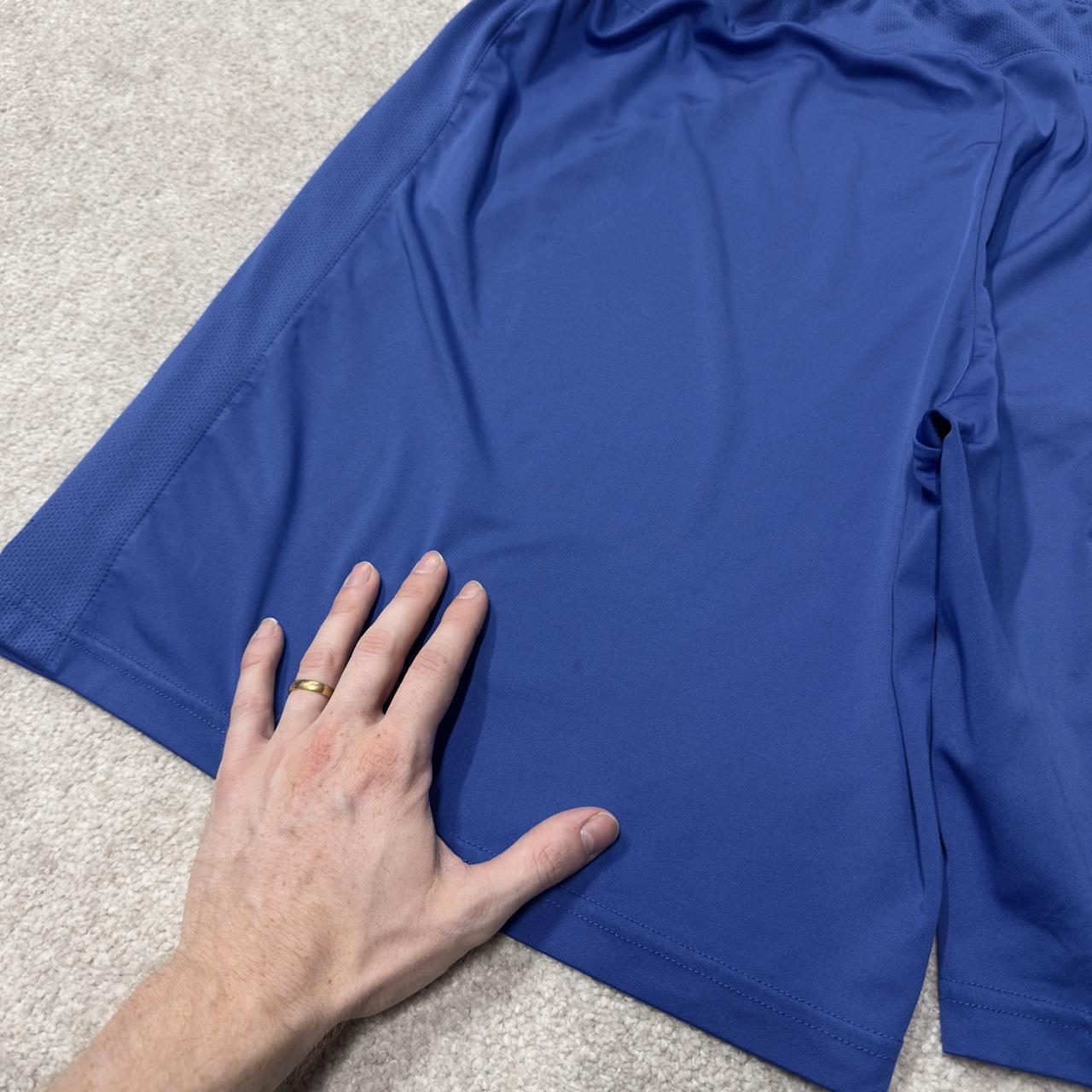 Baggy Nike sports shorts y2k blue Dri-Fit comfy floaty summer gym shorts
