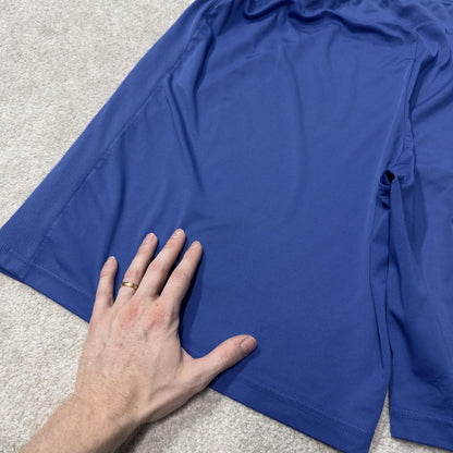 Baggy Nike sports shorts y2k blue Dri-Fit comfy floaty summer gym shorts