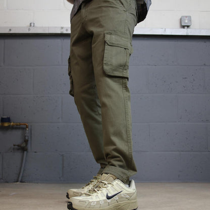Wrangler cargo pants y2k khaki W30L30 Slim straight leg skater work utility pants