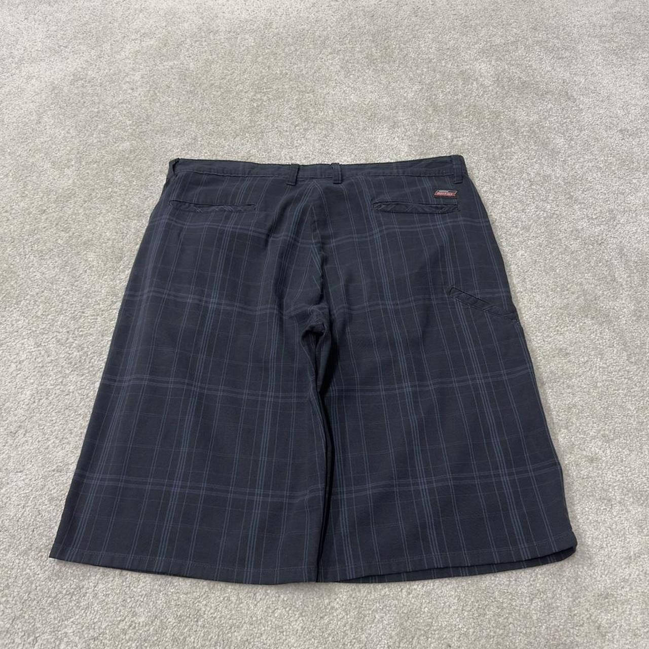 Dickies checkered chino shorts carpenter navy Chino skater / surf lightweight shorts loose festival