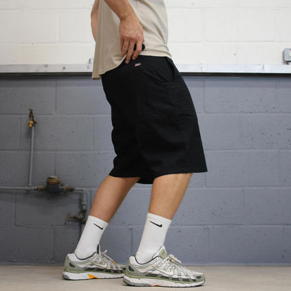 Baggy Black Dickies carpenter shorts W38