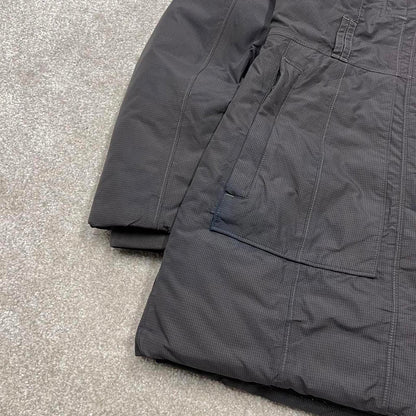 North Face HyVent puffer jacket S women's y2k 00s style tech parka windbreaker autumn