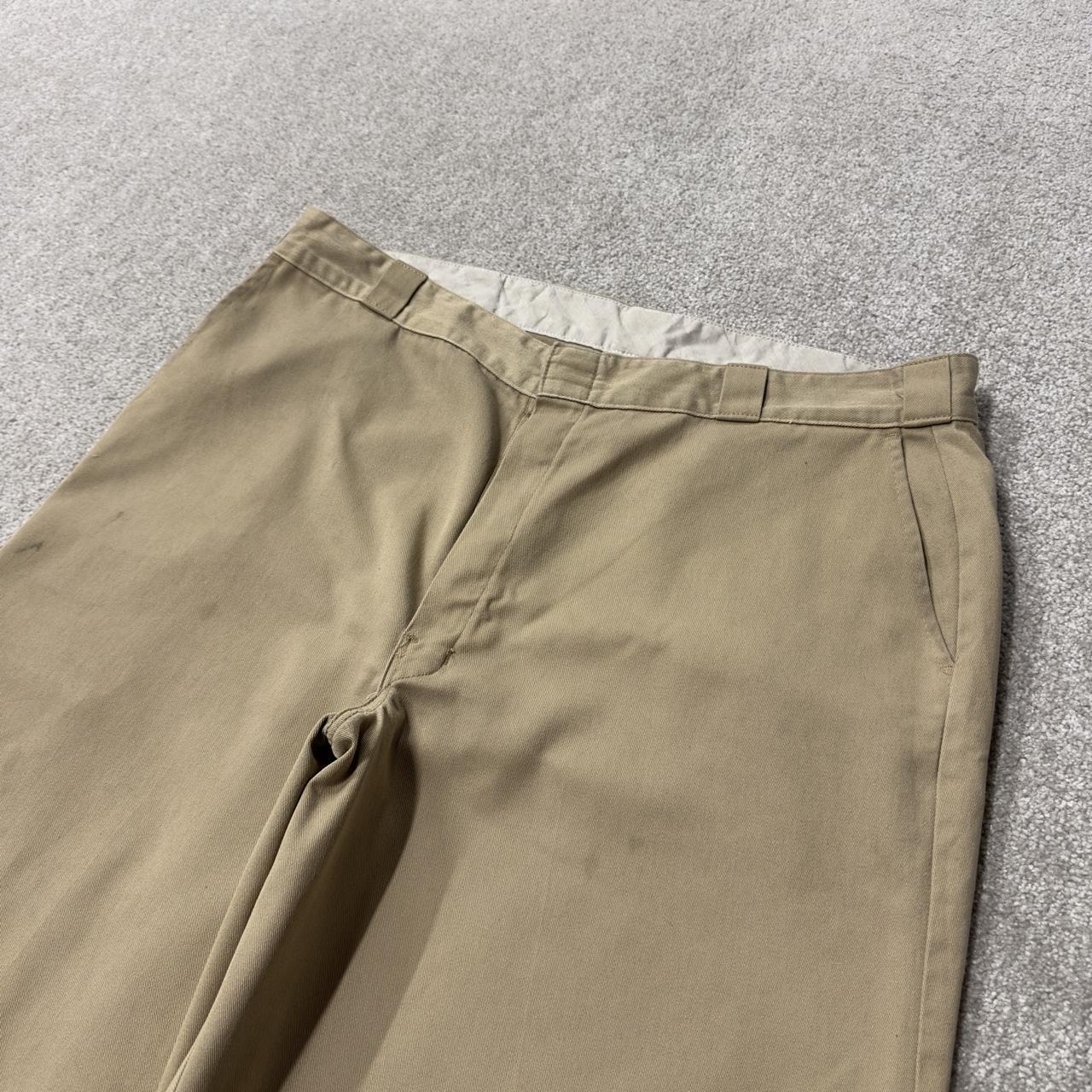 Dickies long baggy shorts W42 khaki carpenter Long chino skater style utility workwear