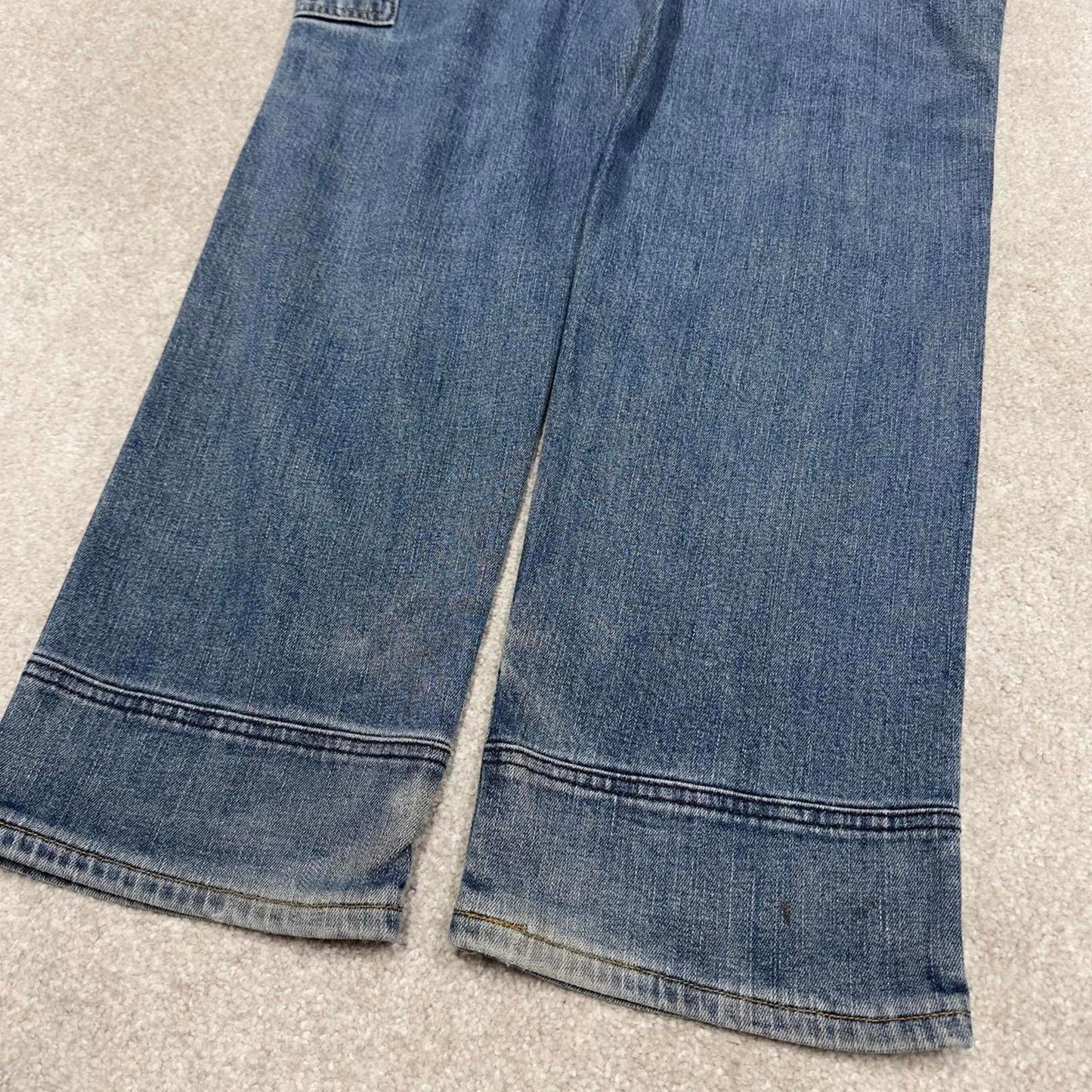 Carhartt carpenter jeans blue 90s skater style W38L32 relaxed denim 5 pocket pants