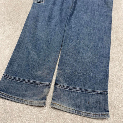 Carhartt carpenter jeans blue 90s skater style W38L32 relaxed denim 5 pocket pants