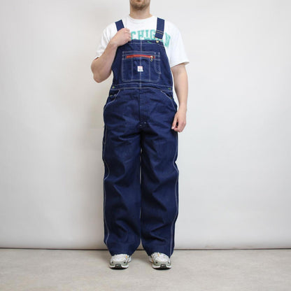 Vintage Pointer overalls W40 L34 blue baggy mens denim dungarees