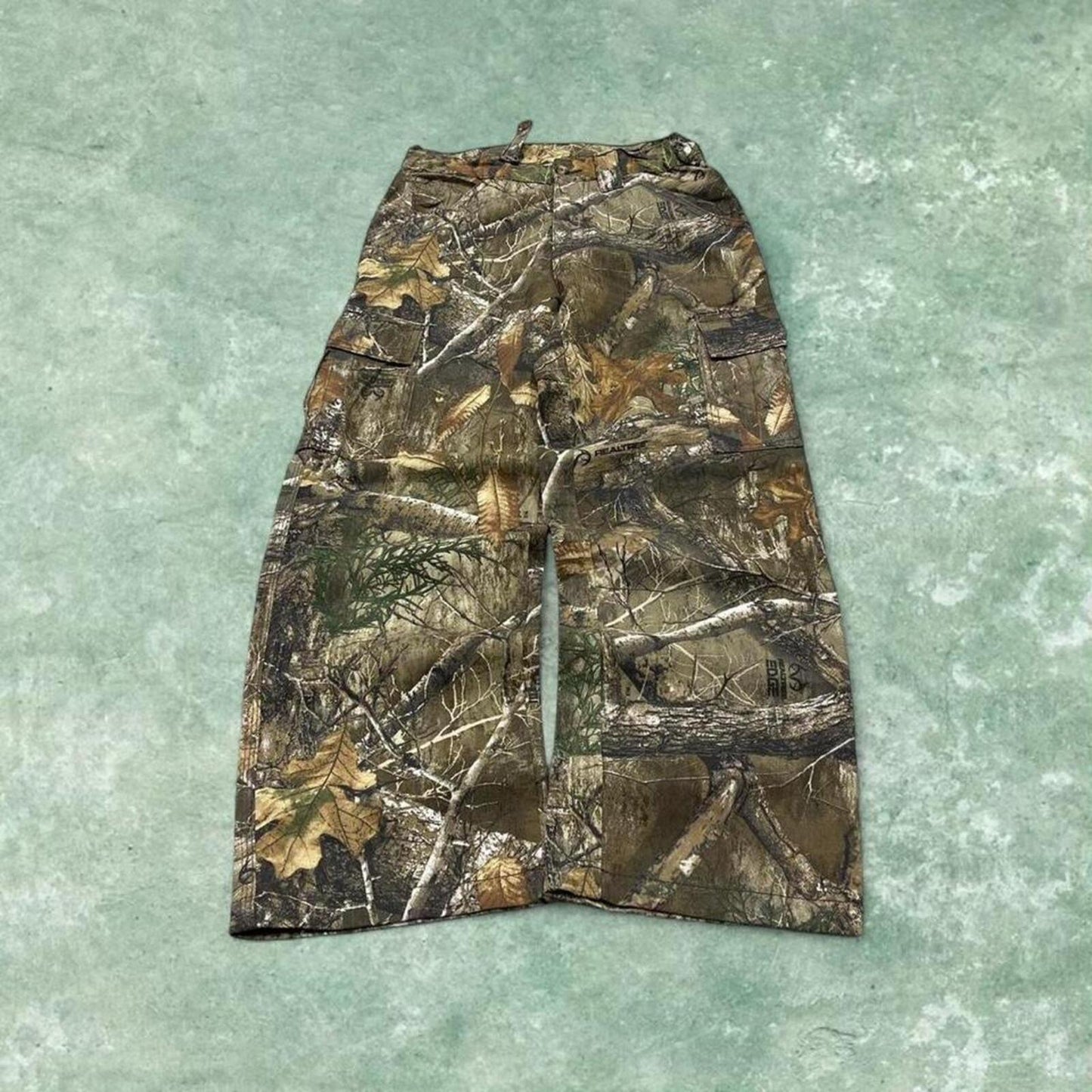Realtree camo cargo pants loose brown Loose floaty King's Camo tree camouflage cargos