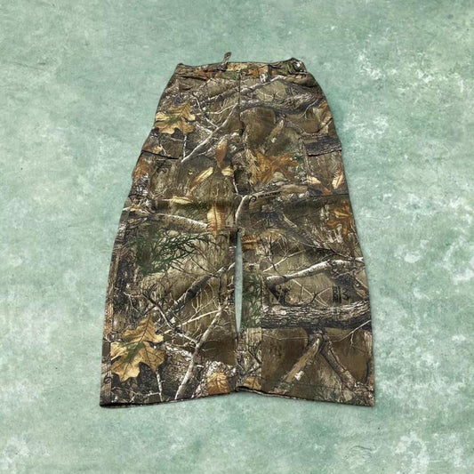 Realtree camo cargo pants loose brown Loose floaty King's Camo tree camouflage cargos