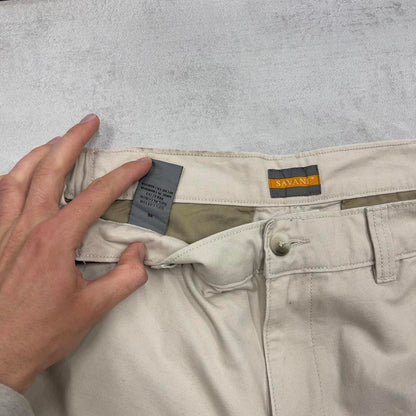 Mens baggy cargo shorts W36