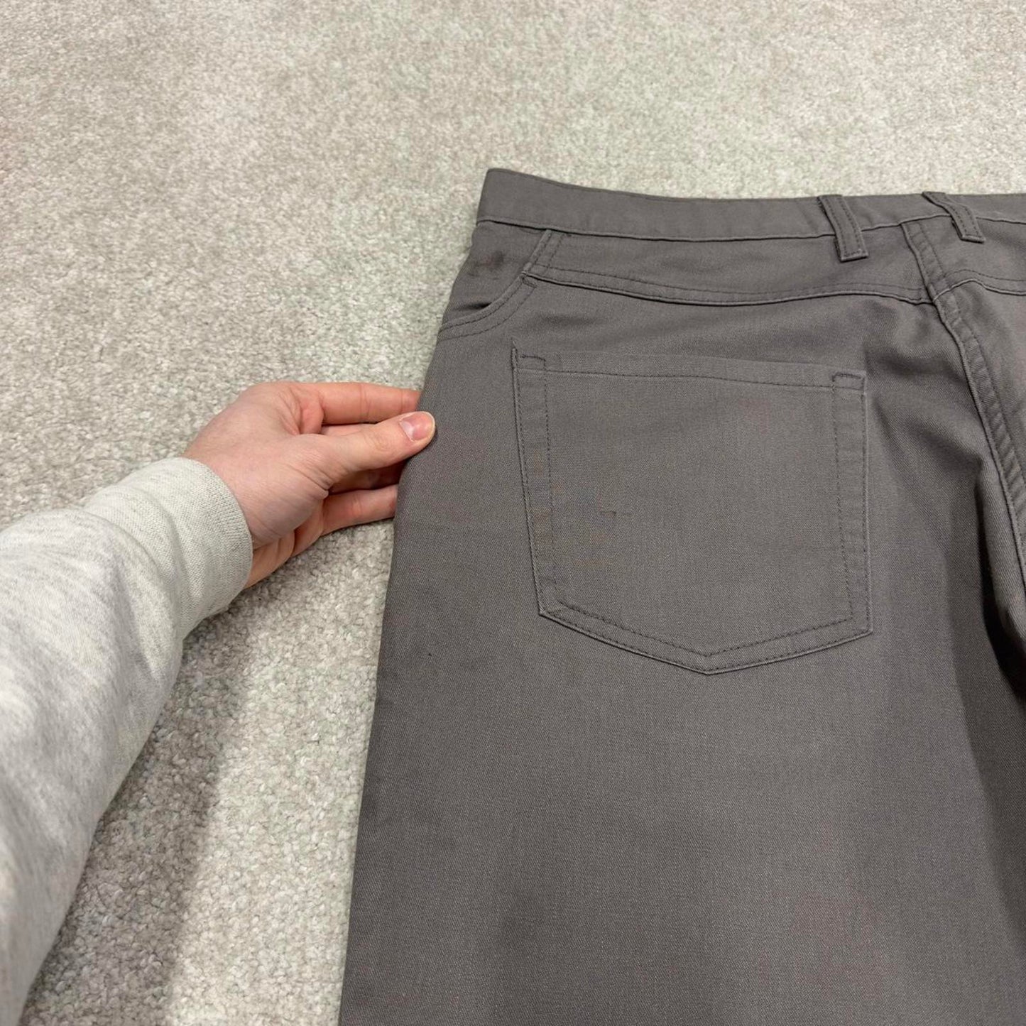 Y2k baggy Dickies shorts skater style grey Loose wide leg chino summer festival shorts