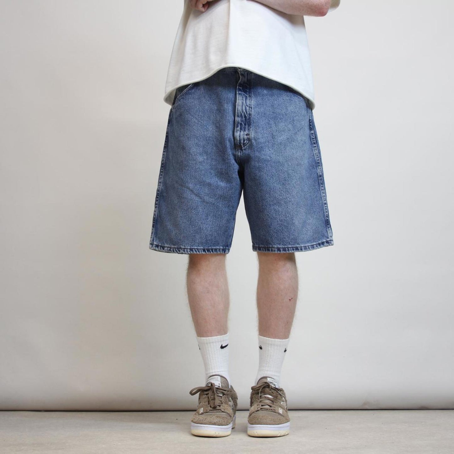 Mens baggy Wrangler jorts W34